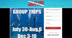 Desktop Screenshot of 2dive.com